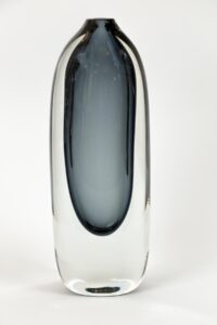Murano Blown Oversized Organic Shaped Vessel, Contemporary