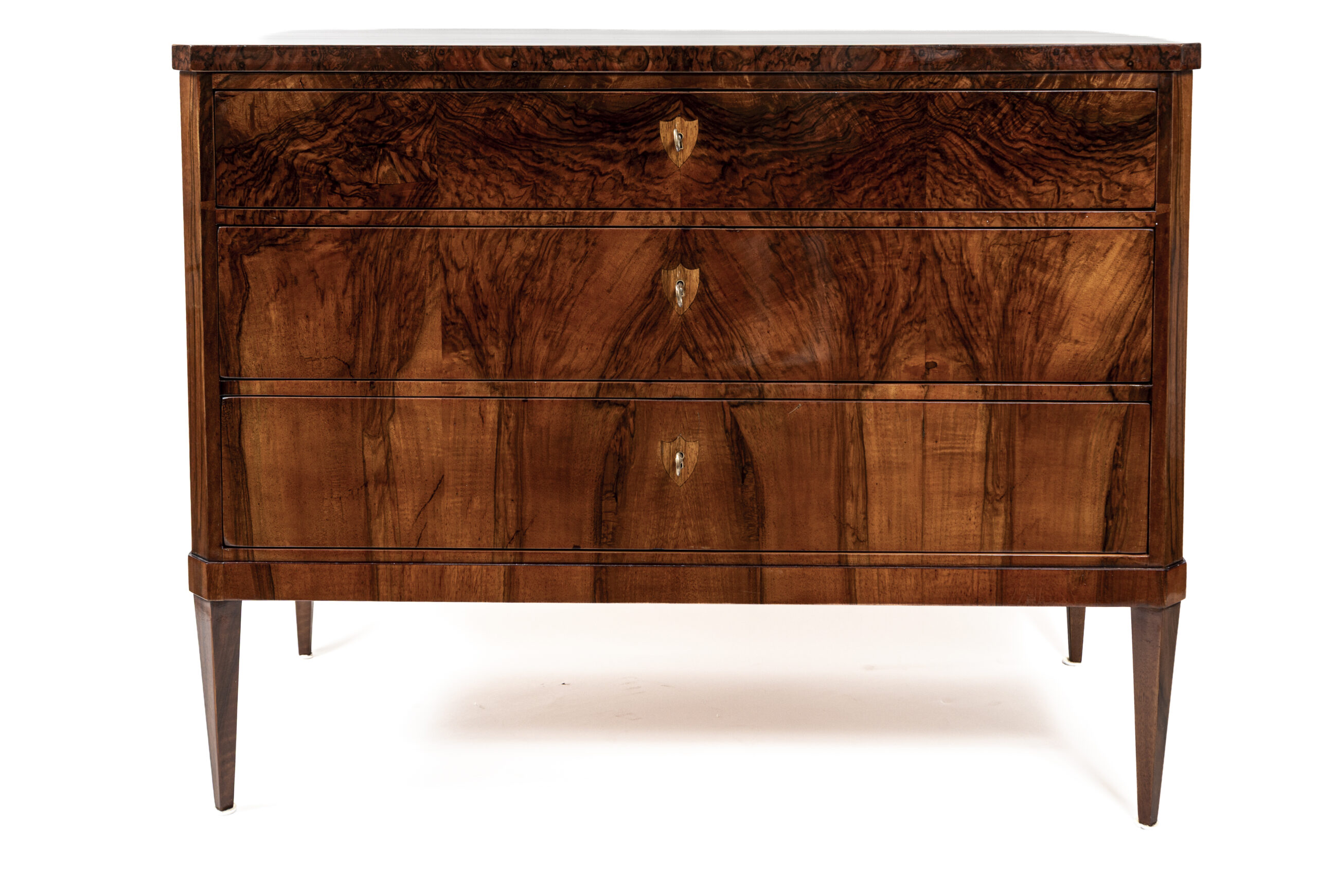 Medium Sized 19th Century Biedermeier Chest Of Drawers